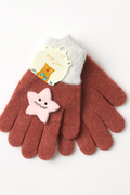 Soft Winter Baby Gloves | Warm Fleece Newborn Mittens with Cute Star Design