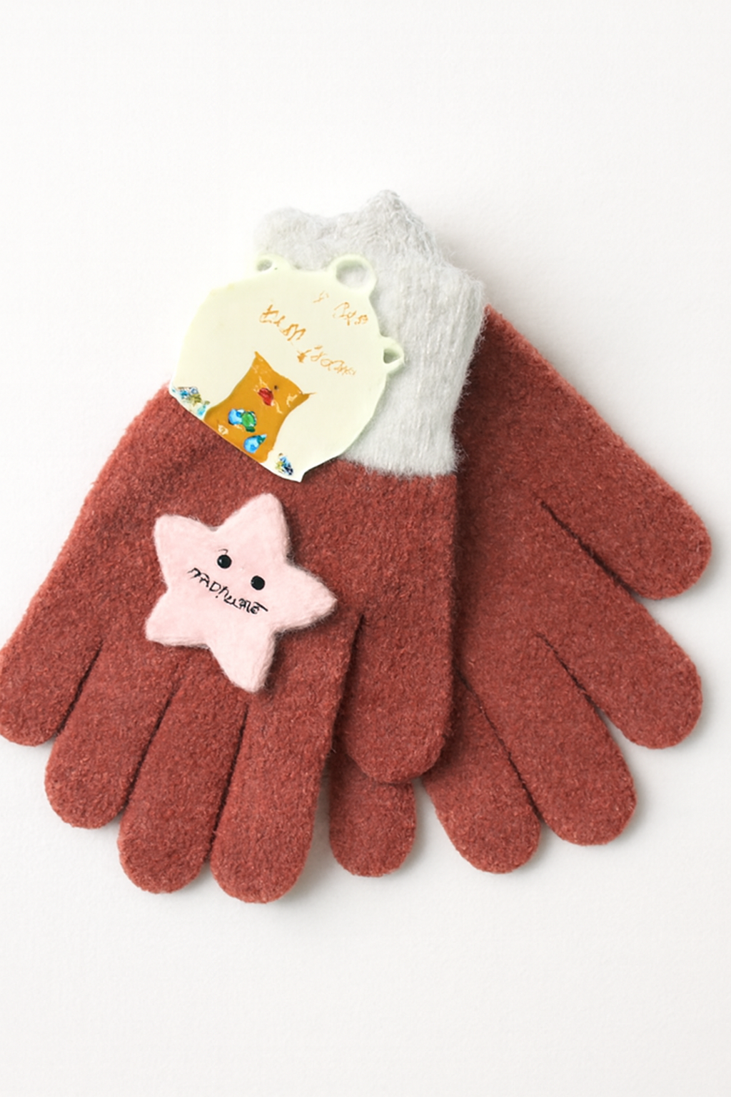 Soft Winter Baby Gloves | Warm Fleece Newborn Mittens with Cute Star Design